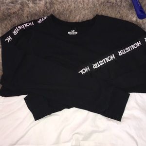 cropped long sleeve top from Hollister
